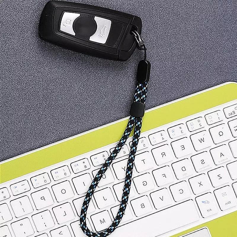 Adjustable Hand Wrist Lanyard Strap String For Mobile Phone Keys Keychains Anti-lost Lanyard