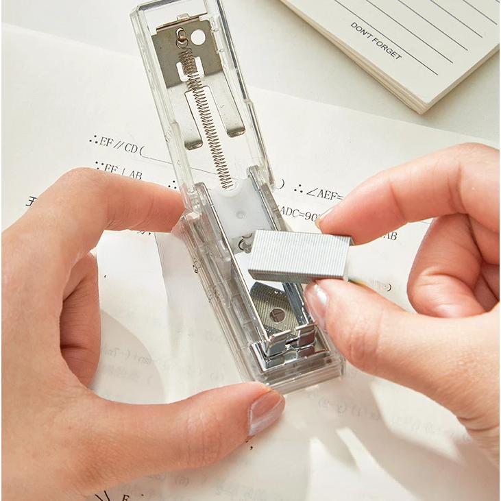 Ministiftesett for barn Gjennomsiktig testpapirbindemiddel Stiftestifter for studentkontor/skolebindingsutstyr