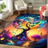 1pc Growing Tree and Butterflies Print, Design Indoor Area Rug, Soft, Anti-Slip, and Durable Gaming Room Decor for Bedroom, Living Room, and