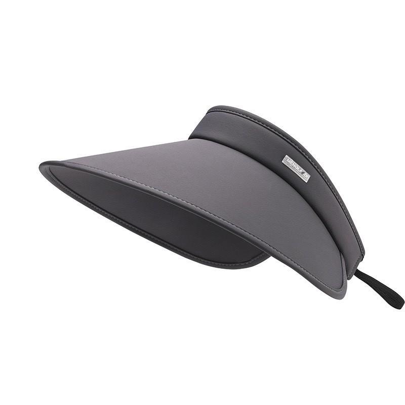 Summer double-layer ice silk widened sun hat UV protection sunshade eaves fashion foldable sun protection empty top hat women