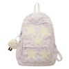 Schoolbag Backpack Korean Girl Niche Star Backpack Japanese Large Capacity College Style Class Student School Bag