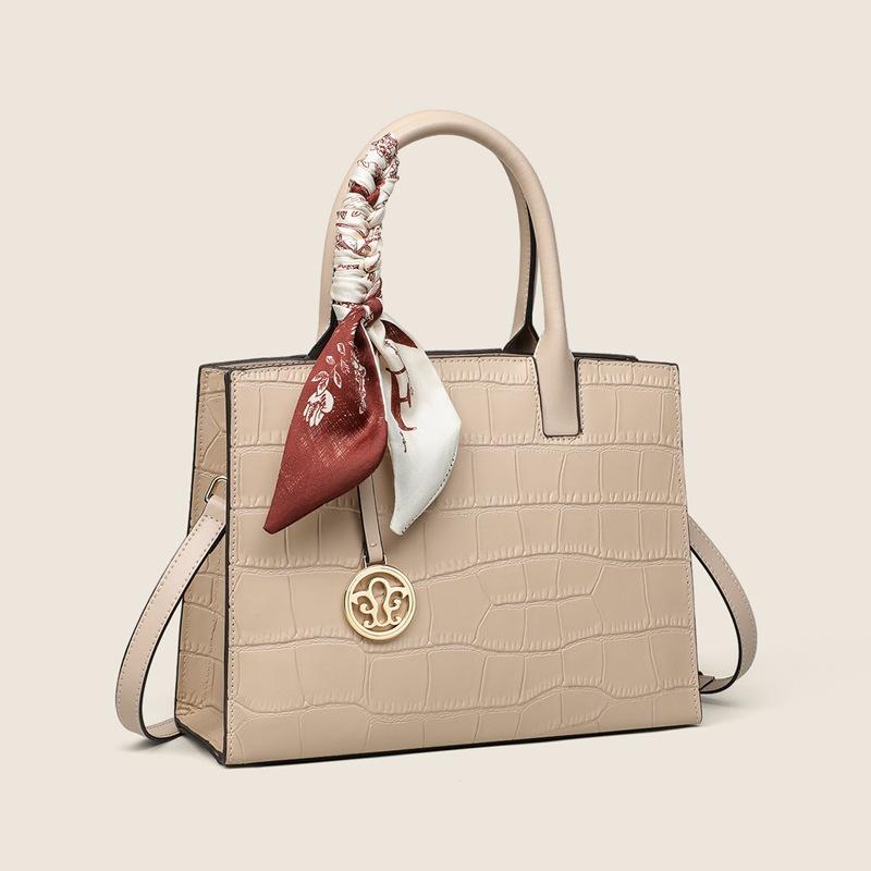 Bag ins Women's Bag Crossbody Bag Portable Leather Versatile Spring and Summer Premium Mom Shoulder Bag