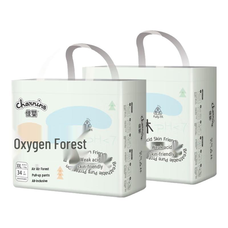 Подгузники-трусики для малышей Jiaying Oxygen Forest ультратонкие