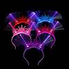 Number Letter LED Glow Hair Bands Snake Shape New Year Headdress  Men/Women/Kids