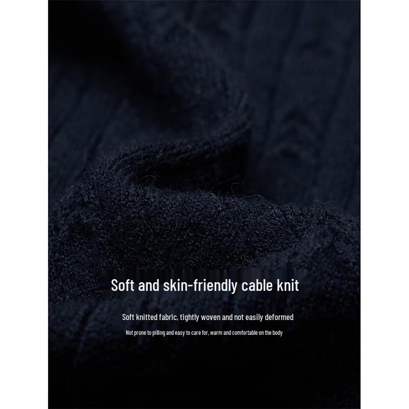 Inman Women's Retro Color Block Round Neck Knitted Cardigan Sweater