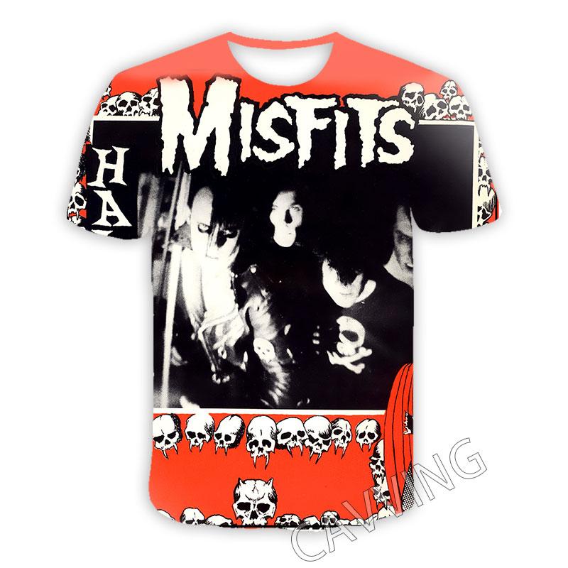 The Misfits Casual 3D Print T Shirt Women Men Summer O-neck Short Sleeve Fashion Tshirt Graphic Tees Cosplay Costume Tees