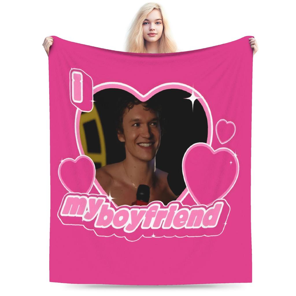Warm Cozy Blanket Travel Office Ilya Shane Hockey Romance Heated Rivalry Throw Blanket Print Bedspread For Home Decor