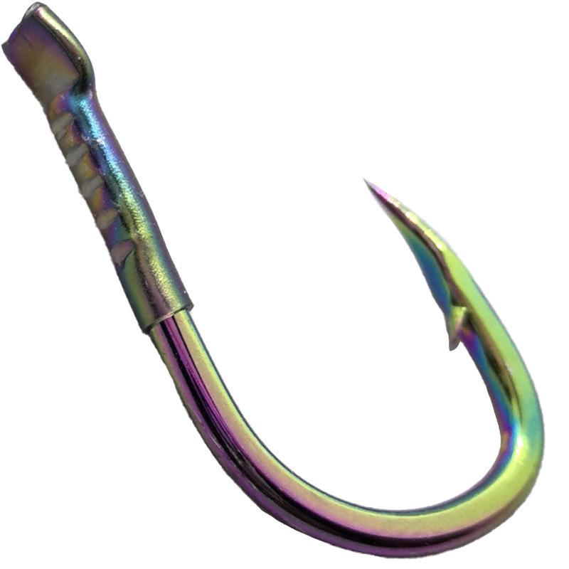 Bone Highquality Spurs Fish Giant Hooks Reinforced Straight Offset Hooks For Black Carp And Special Thick Blood Tank With Sleeve For Giant Fish Pond