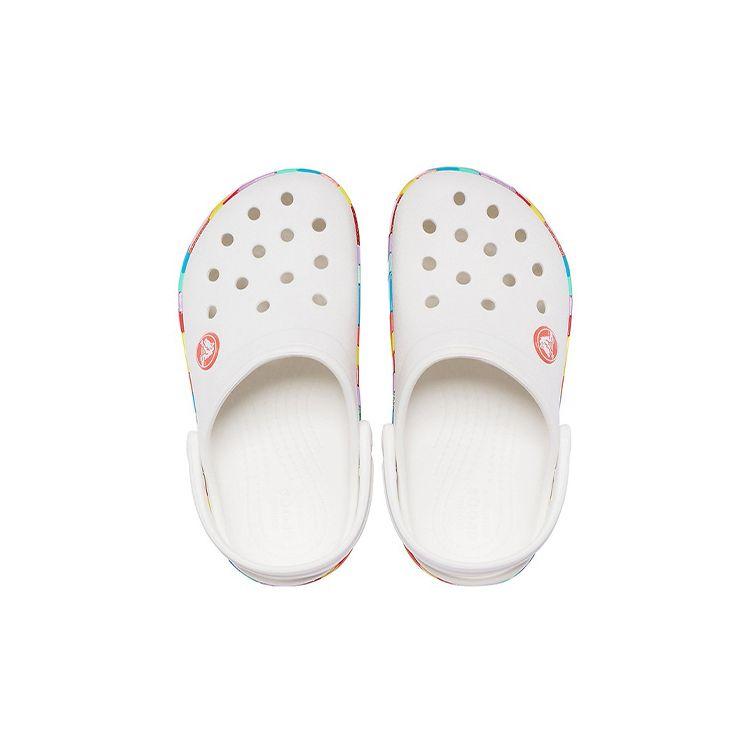 Crocs Comfortable Lightweight Childrens Sandals Kids sandals White 207007-100