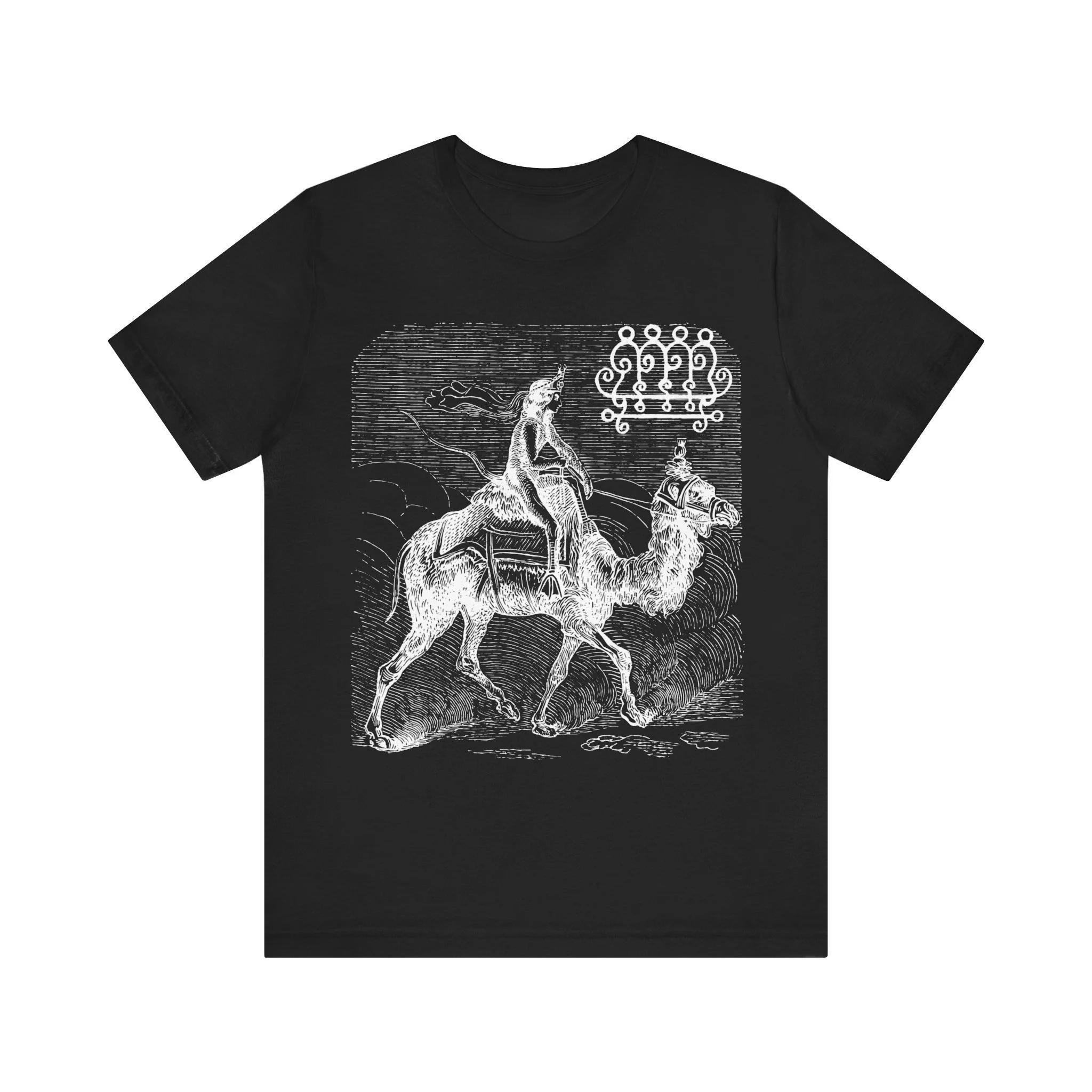 

King Paramount I Demon Tee Mystery Tee Demon Tee Horror Tee Goth Fashion Retro Goth Men s and Women s Short Sleeve Tee 4XL