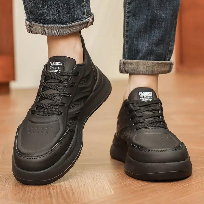 Fashion Casual Shoes for Men With Laces Chunky Sports Sneakers Spring Autumn Classic Original Without Leather Man Shoe Designer Luxury