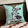 Cartoon SSimons Cat Cushion Cover Reversible Soft Durable Pillow Cover Home  Car MultiScene Use for Daily Comfort