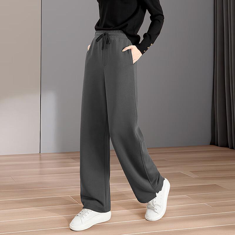 Women's Drawstring Elastic Waist Casual Pants
