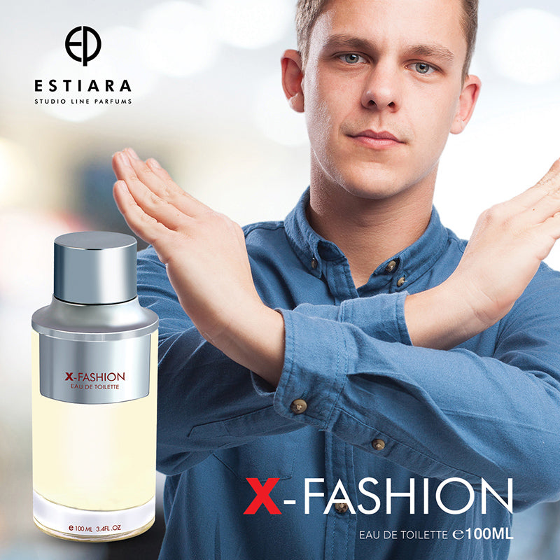 

X FASHION Туалетна вода для чоловіків 100 МЛ -ESTIARA 100 ML