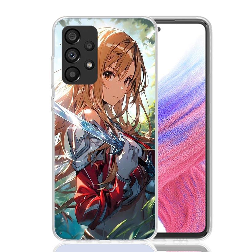 Sword Art Online Yuuki Asuna Handyhülle Für Samsung Galaxy A17 A16 A14 A15 A13 A57 A56 A54 A55 A53 A37 A36 A34 A35 A33 A26 A24 A