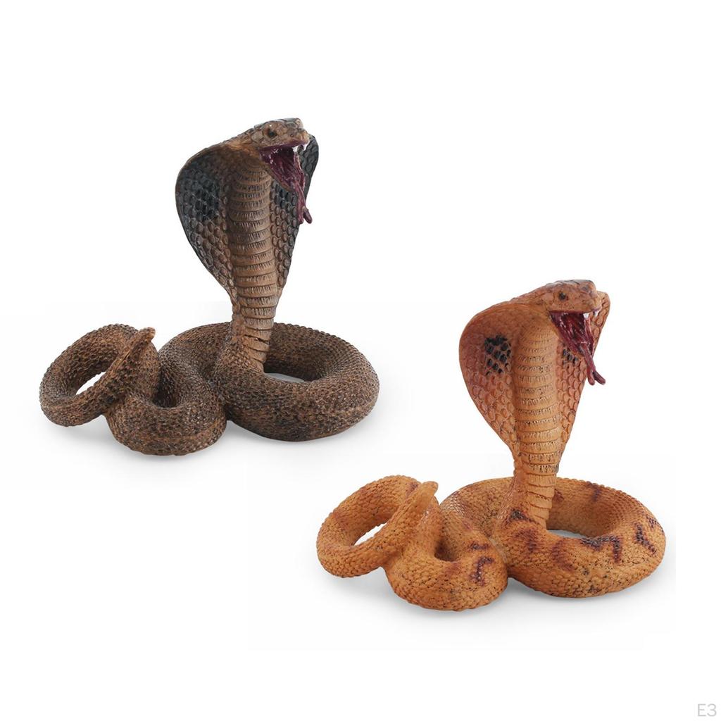 High Simulation Snake Model Toy Scary Trick Action Figures Playset Fake Party
