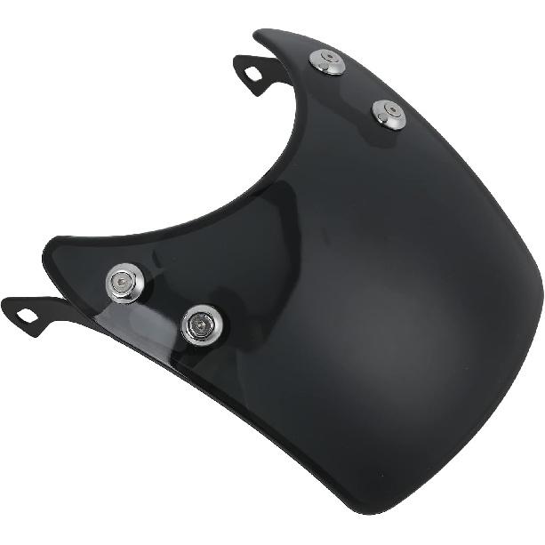 Motorbike Wind Deflector,Retro Motorcycle Windshield PC Wind Deflector Universal for 5-7in Headlight Motorbike Part