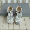 Girl Princess Shoes 2024 New Spring Autumn Little Girl Leather Shoes Shining Soft Sole Children's Dance Performance Shoes