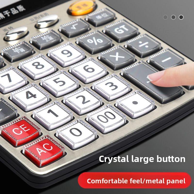 Calculator Accounting Special Computer Voice Model Solar Financial Office Multifunction Waterproof Calculator