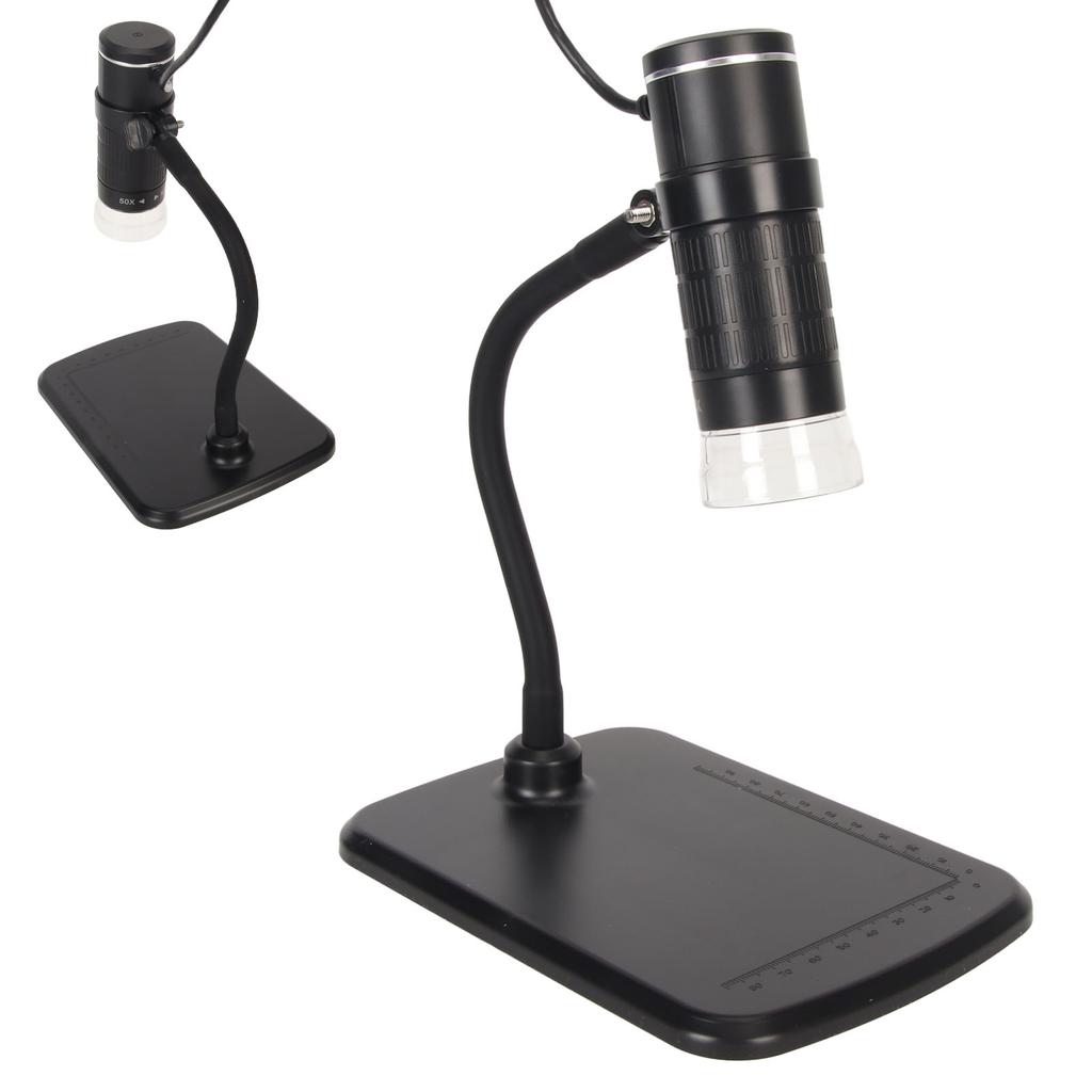 3 in 1 USB Digital Microscope with Stand 50 to 1000X 640x480 Handheld USB HD Inspection Camera for Android for Windows