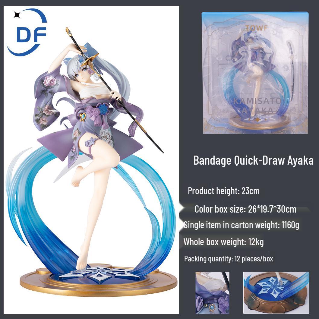 

Bandage Sword Ayaka Anime Figurine Ornament