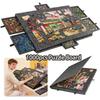 1000pcs Puzzle Board With 6 Sliding Drawers - Portable Non-Slip Organizer, Durable Storage for Home/Travel, Also Decor Panel