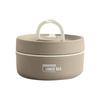 Thermal Lunch Box Bento Box Portable Insulated Lunch Container Stackable Leakproof Stainless Steel Food Container
