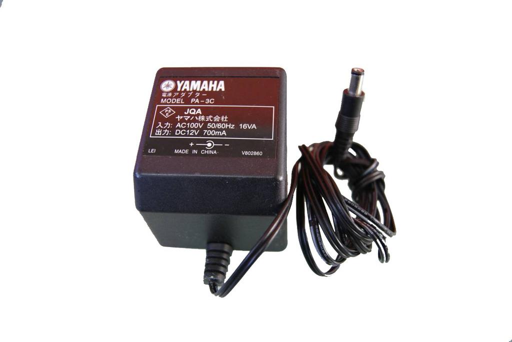 YAMAHA Power Adapter PA-3C DC12V 700mA for Yamaha Digital Piano