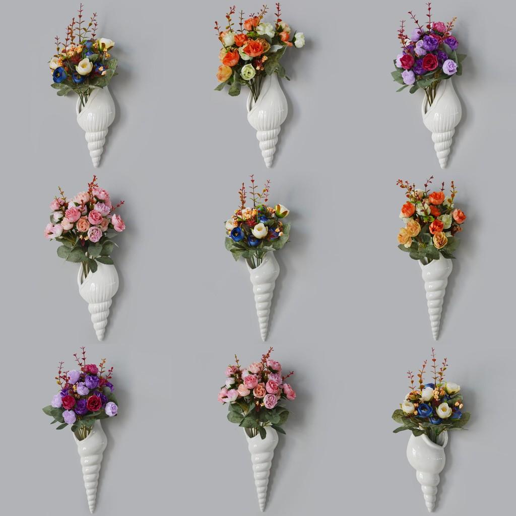 Shell Contemporary Wall Vase For Home Decor To Enhance Interiors Minimalist