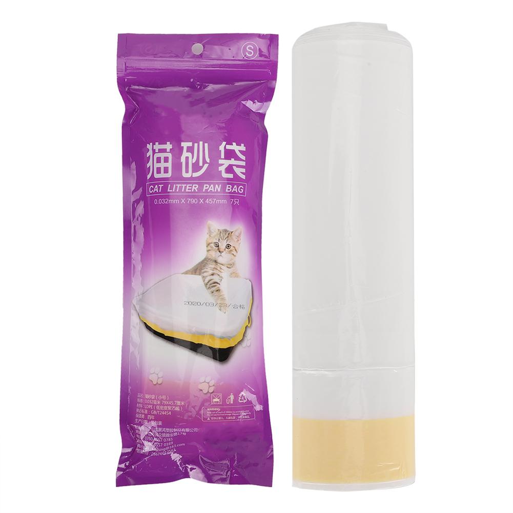 Cat Litter Liners Thickening Drawstring Pet Pan Liners Hygienic Durable Pet Cleaning Supplies