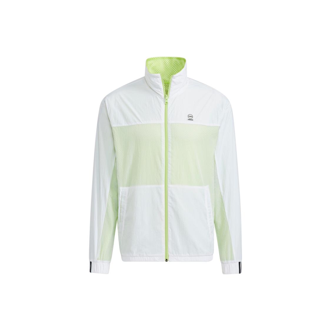adidas Retro Sports Stand Collar Colorblock Zipper Jacket Men’s Colorblock XL