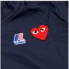 Comme Des Gar Ons Red Double Heart Wappen Jacket Az J501 051