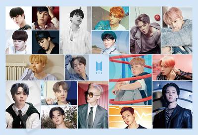 Epoch 300-Piece Jigsaw Puzzle BTS Photo Collection Jimin (26x38cm) 28-715 with Glue and Spatula
