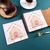 Christmas Snow House Printed Disposable Party Napkins