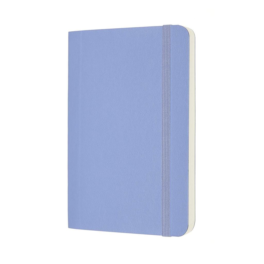 Moleskine Classic Soft Solid Pocket Size X Hydrate QP613B42 Notebook, Cover, Color, (9cm 14cm), Blue,