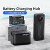 AMAGISN Dual-Slot Schnellladestation für Insta360 X4 Air Action-Kamera