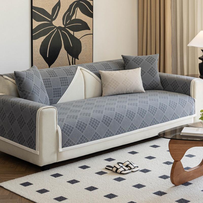 Medieval High-End Sofa Cushion Universal In All Seasons  New Simple Seat Cushion Non-Slip Sofa Cover Cover Cloth Towel