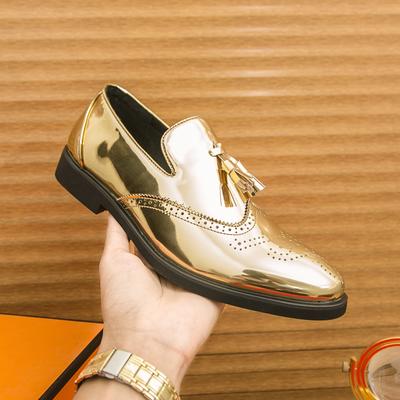 Fashion Casual Business Men's Shoes Gentleman Versatile British Style Design Casual Party and Office 38-46 Plus Size Slip On Loafer