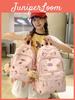 Girl School Backpack With Nylon Material And Laptop Compartment For Education Use