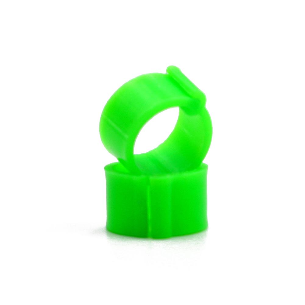 100 Pcs Bird Pigeon Foot Rings 8mm Bayonet Identification Ring Opening Pigeon Ring Color Pigeon Foot Ring Bird Pigeon Supplies