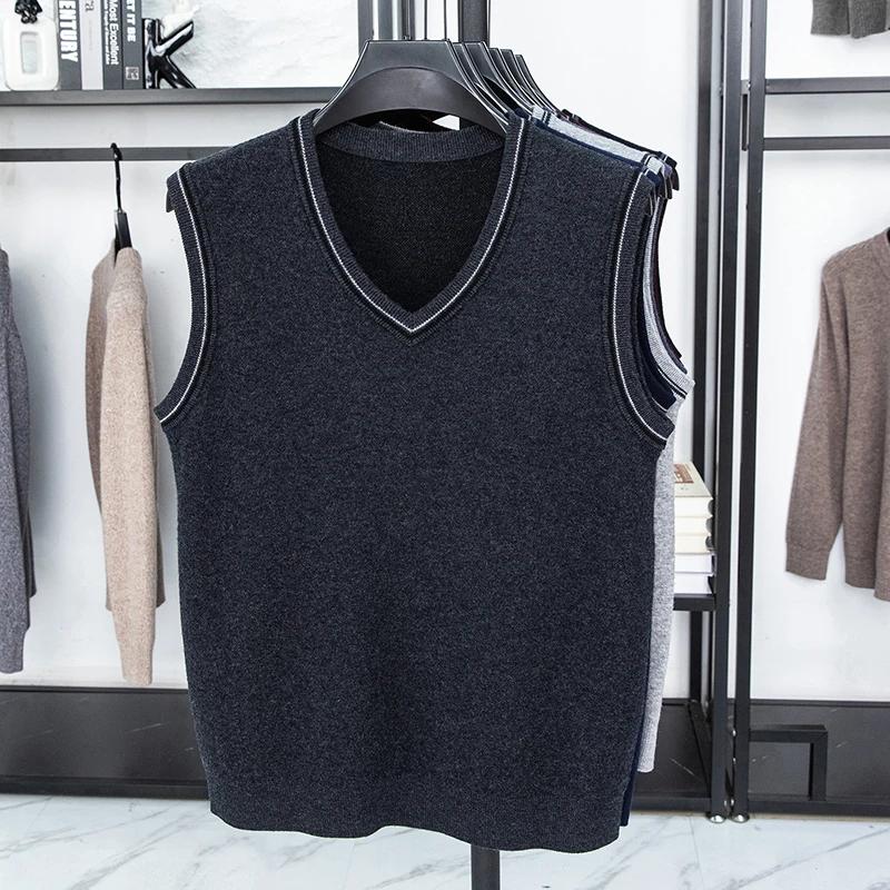 Herren Lässige Strickweste Warm Bequem Herbst Winter Mode Oberbekleidung - Modische Strickwaren für Herren