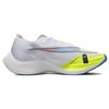 Nike ZoomX Vaporfly Next% 2 Blanc Volt Bleu Racer Baskets Homme Noir CU4111-103
