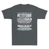 I Get My Attitude From My Freaking Awesome Dad Shirt Funny Vintage Men T-shirt
