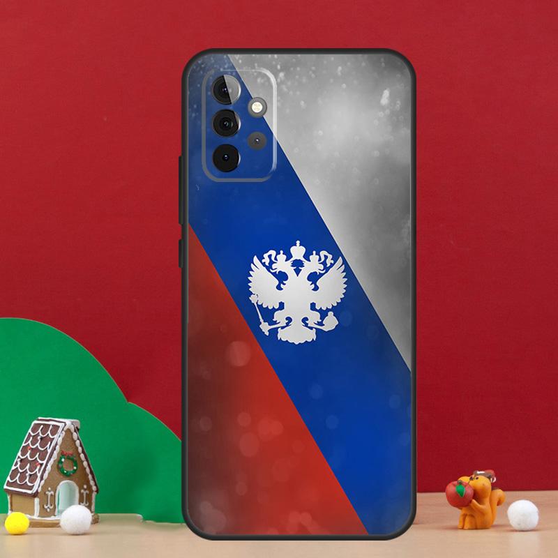 Russian Flag Case For Samsung Galaxy A17 A06 A16 A56 A36 A54 A34 A14 A52 A32 A13 A23 A33 A53 A15 A35 A55