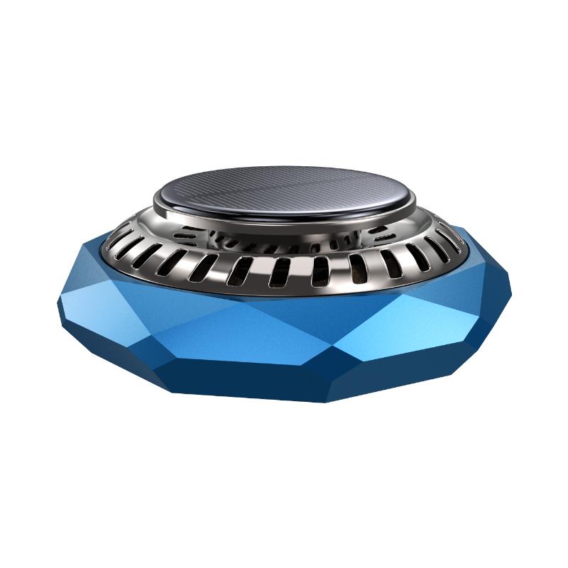 

New Car Aromatherapy Diffuser Alloy Diamond Finish Aromatherapy Holder Solar Car