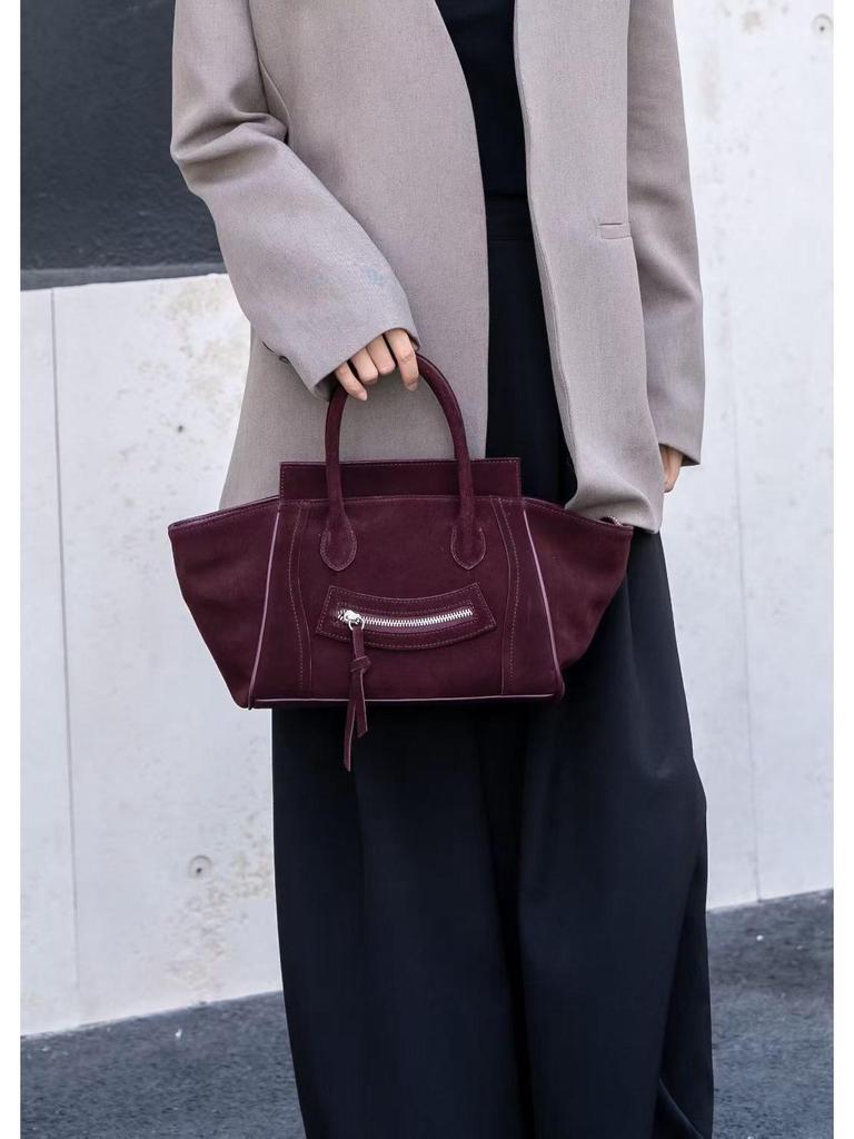 2025 Retro Mode Smiley Face Umhängetasche - Vielseitige Handtasche mit großer Kapazität