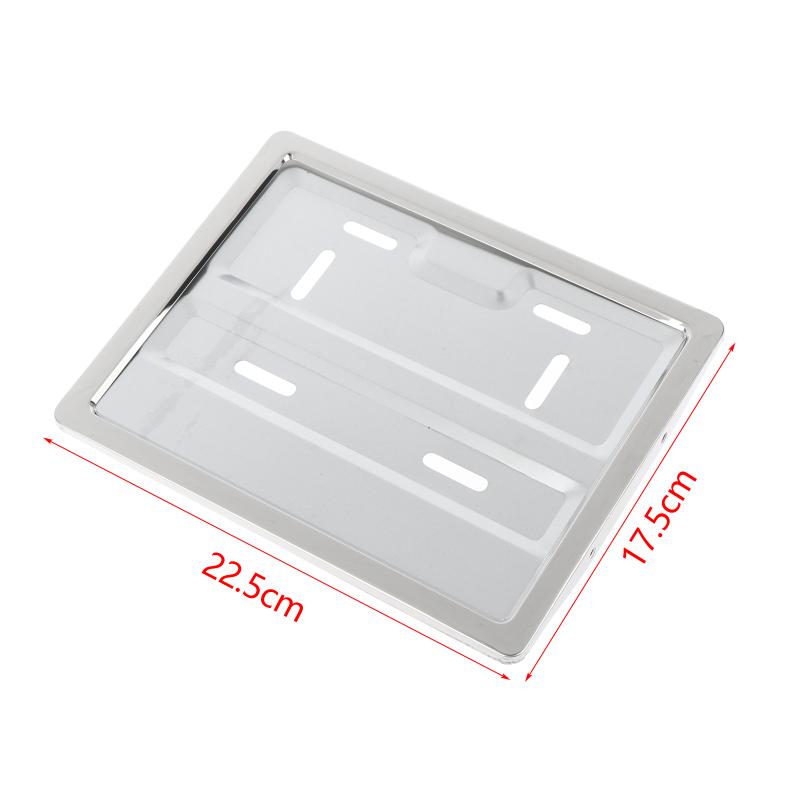 Thailand Standard License Plate Holder Suitable For Motorcycle Number Plate Frame Stainless Steel Resistant Discoloration