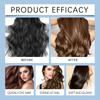 5Colors Caviar Hair Dye Cream Organic Natural Fast Hair Dye Plant Essence Hair Colorng Cream Cover Dye Shampoo For Women Men