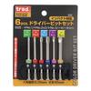 Sankyo Corporation Trad Driver Bit Set 65mm 6pcs. TCD-665