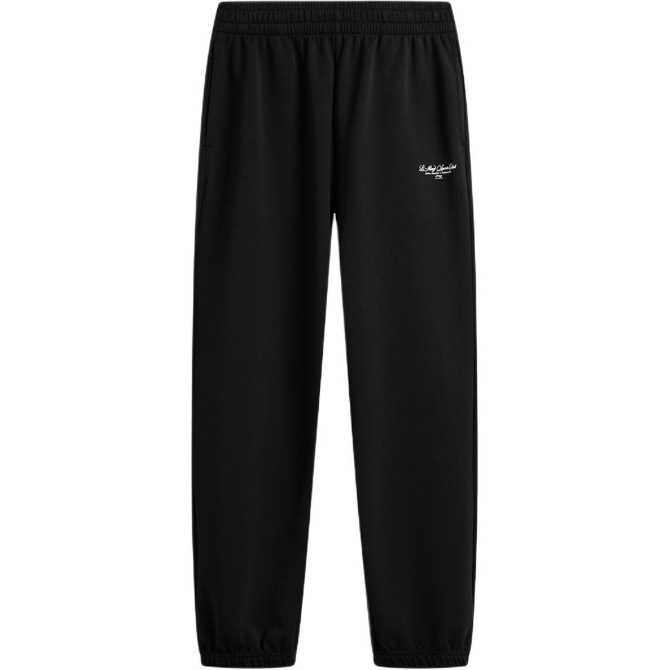 

Li Ning Спортивная серия Тренд Повседневные Простые Однотонные Свободного кроя Удобные Универсальные Трикотажные Джоггеры Мужские брюки Черные AKLVA34-1 XS